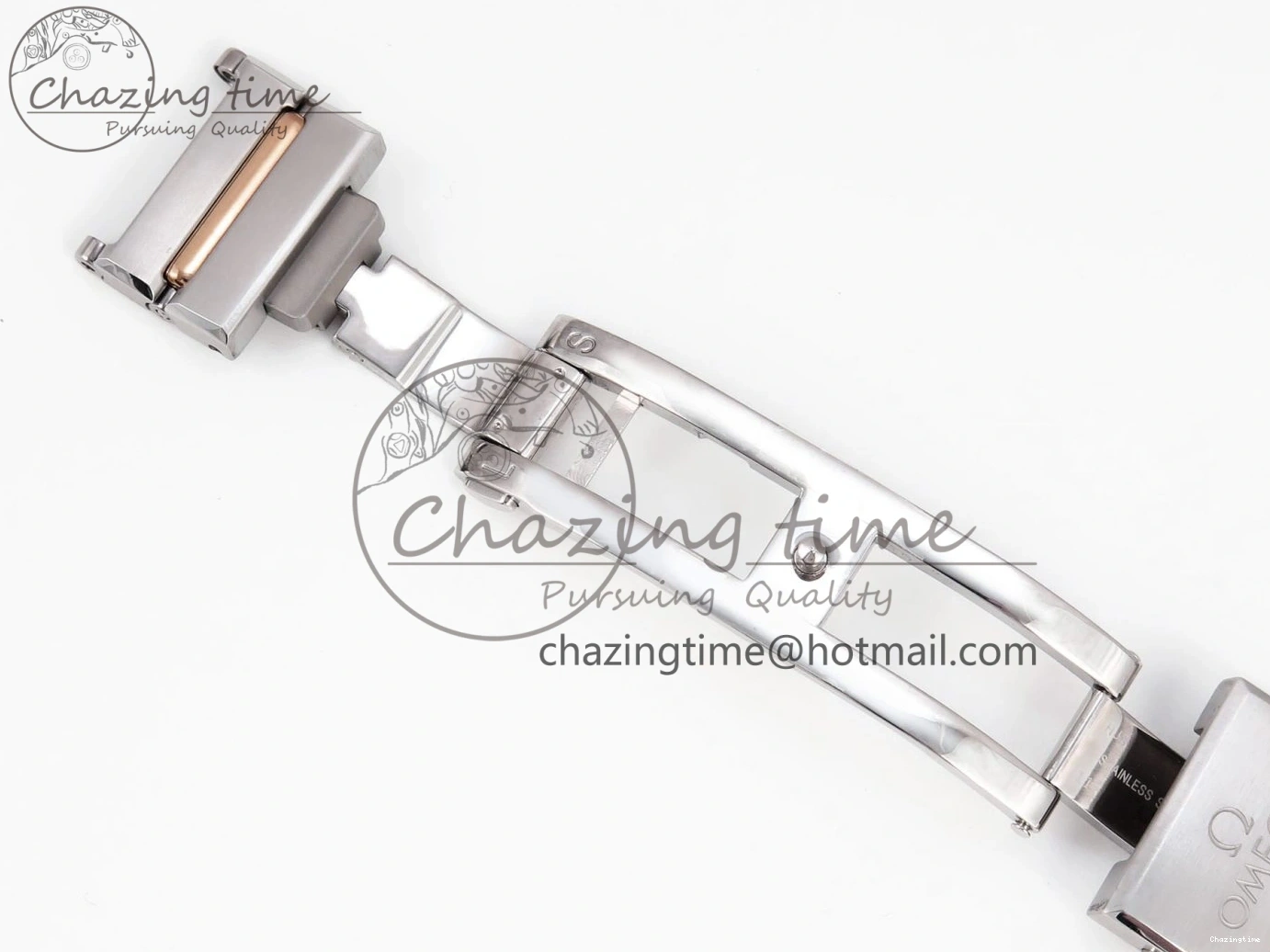 0414 Constellation 39mm SS RG ASWF 1:1 Best Edition White Diamonds Dial on SS RG Bracelet A Minimalist 7772